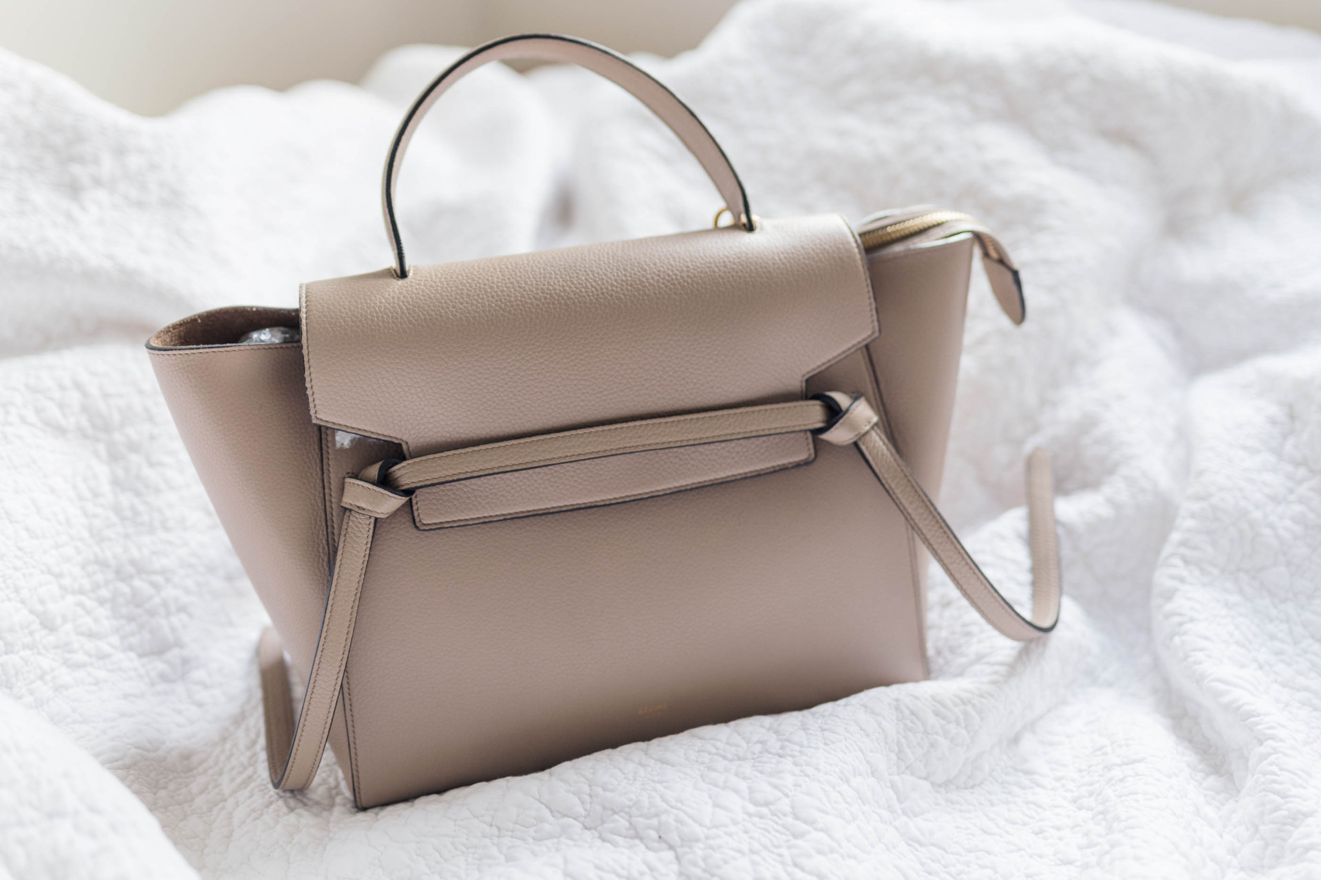 Celine Belt Bag Review  Celine belt bag, Belt bag, Beige outfit
